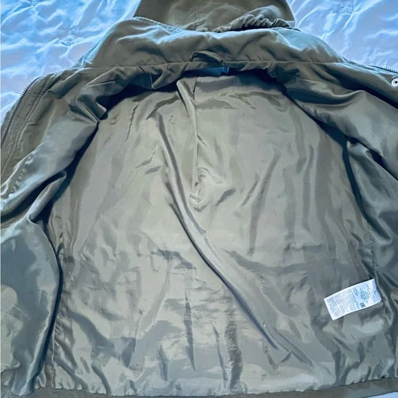 ONLY Women's Army Green Utility Jacket - Picture 13 of 16